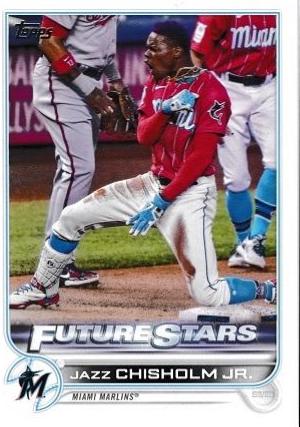 Jazz Chisholm Jr. #6 Baseball Cards 2022 Topps