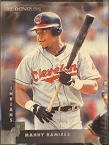 Manny Ramirez #11 Baseball Cards 1997 Panini Donruss