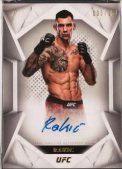 Aleksandar Rakic #STS-AR Ufc Cards 2020 Topps UFC Striking Signatures Fighter
