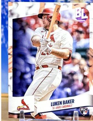 Luken Baker #175 Baseball Cards 2024 Topps Big League Baseball