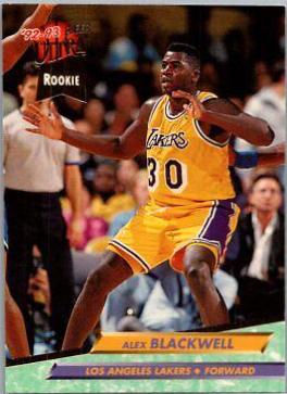 Alex Blackwell #285 Basketball Cards 1992 Ultra