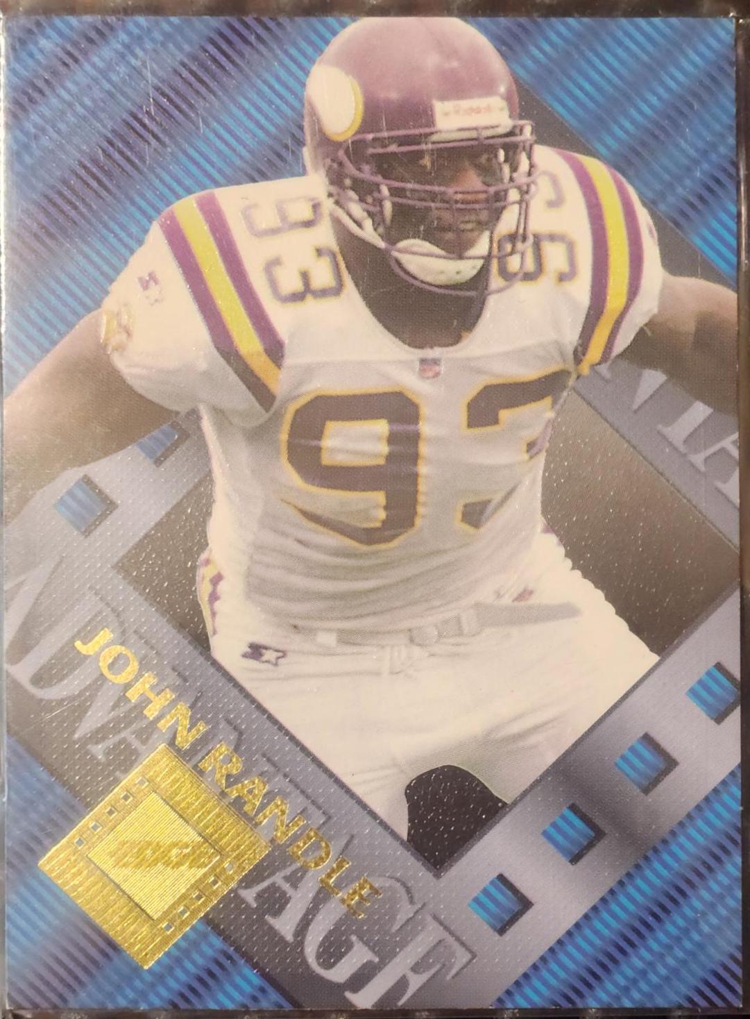 John Randle #73 Football Cards 1996 Collector's Edge Advantage