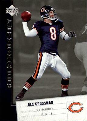 Rex Grossman #16 Football Cards 2006 Upper Deck Rookie Debut