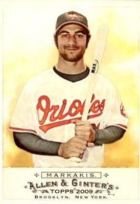 Nick Markakis #31 Baseball Cards 2009 Topps Allen & Ginter