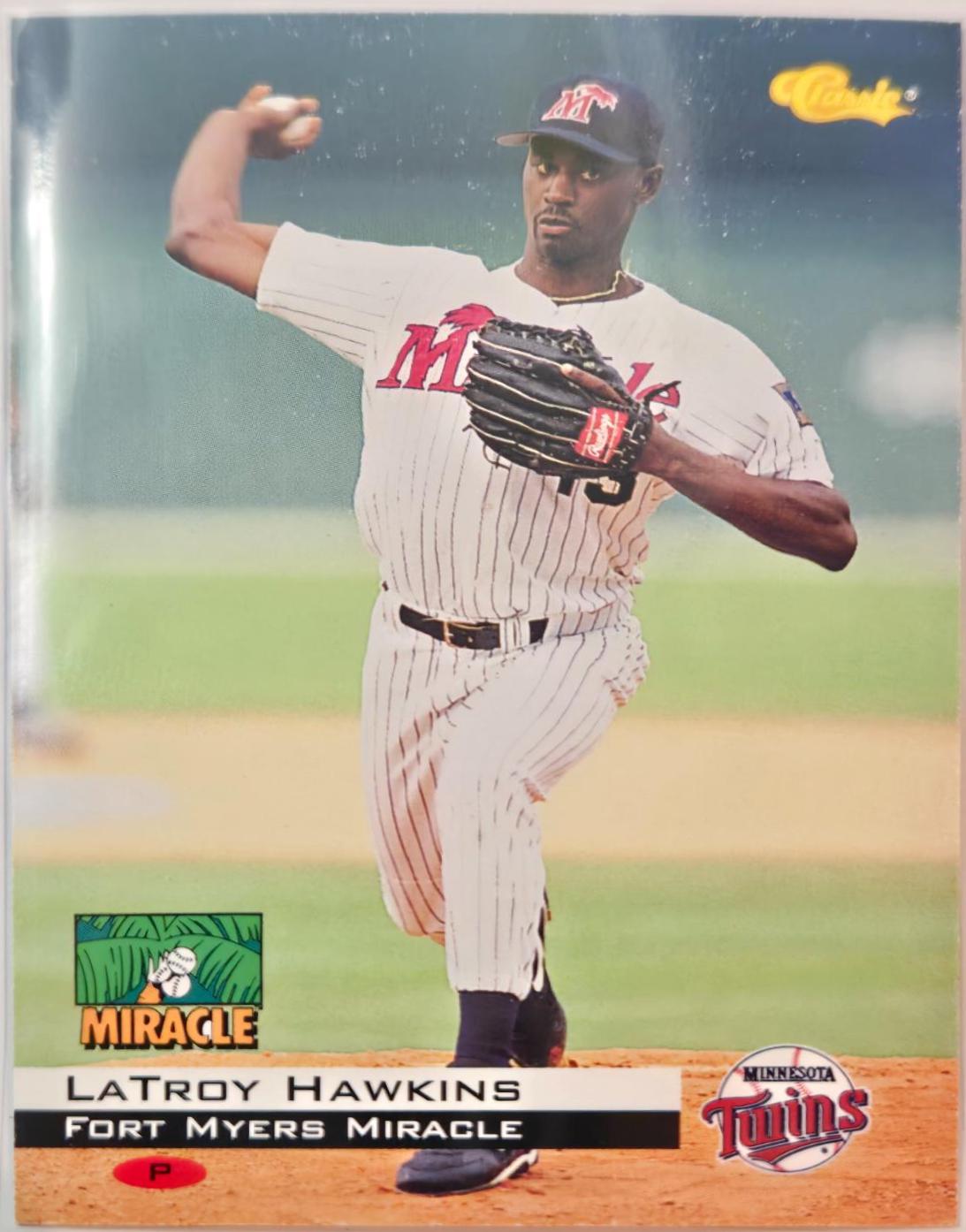 Latroy Hawkins #54 Baseball Cards 1994 Classic