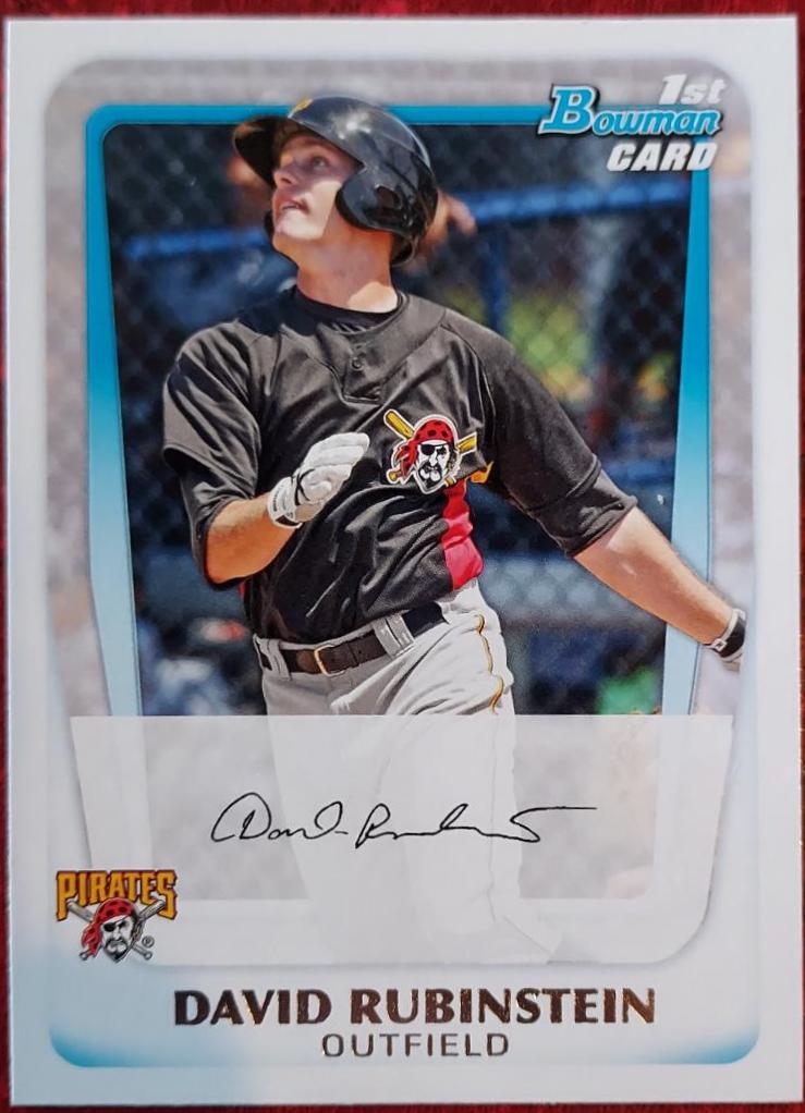 David Rubinstein #BP55 Baseball Cards 2011 Bowman Prospects