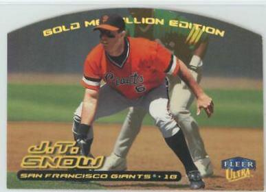 JT Snow #17 Baseball Cards 2000 Ultra