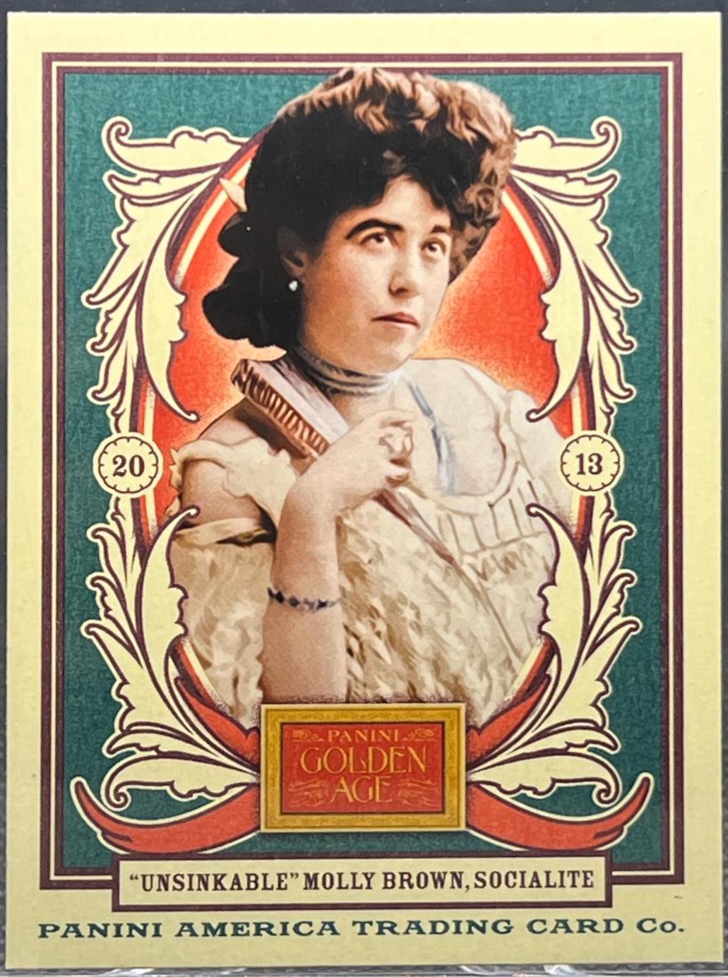 Unsinkable Molly Brown #15 Baseball Cards 2013 Panini Golden Age