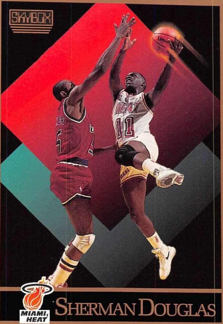 Sherman Douglas #145 Basketball Cards 1990 Skybox