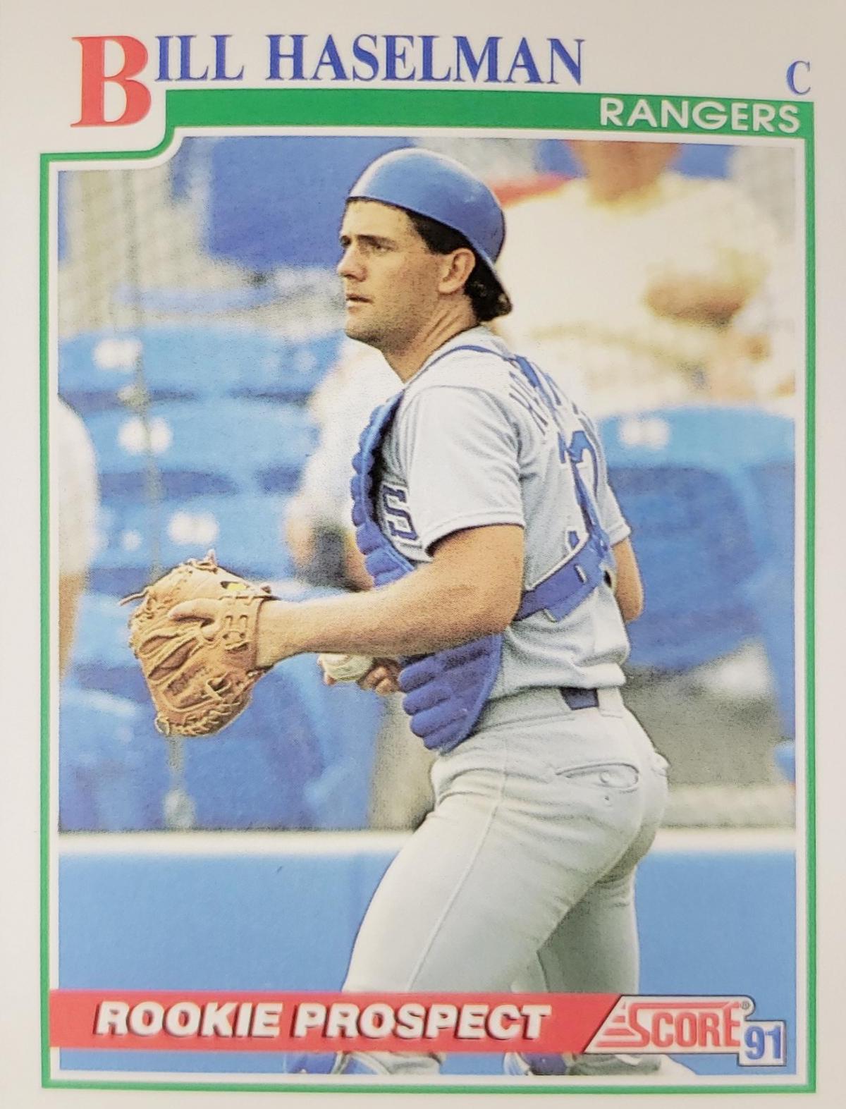 Bill Haselman #377 Baseball Cards 1991 Score
