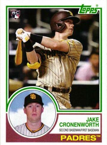 Jake Cronenworth #156 Baseball Cards 2021 Topps Archives