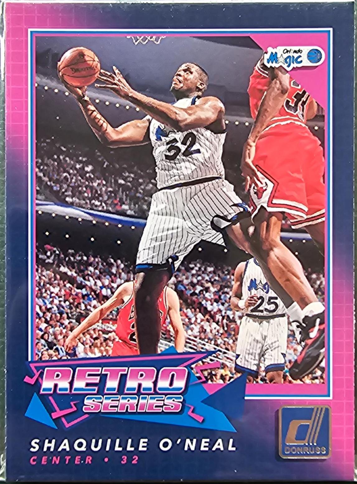 Shaquille O'neal #20 Basketball Cards 2017 Panini Donruss Retro Series