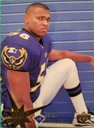 Peter Boulware #6 Football Cards 1997 Upper Deck