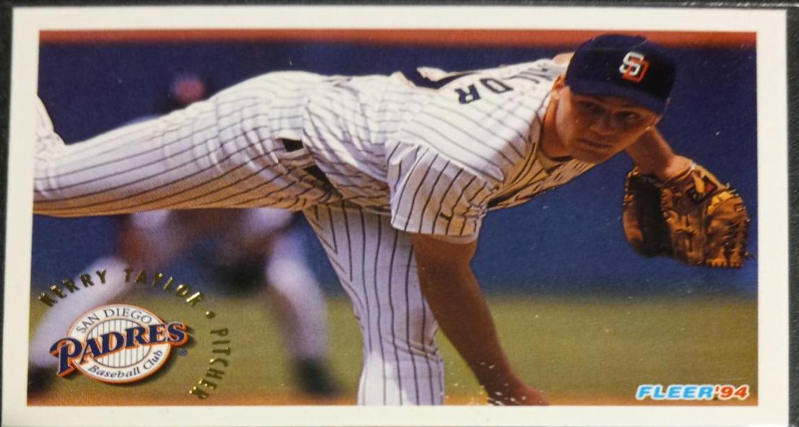 Kerry Taylor #675 Baseball Cards 1994 Fleer