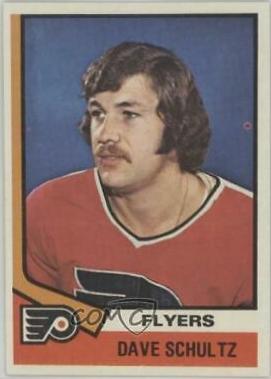 Dave Schultz #196 Hockey Cards 1974 Topps