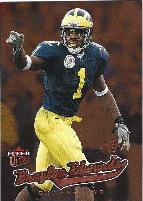 Braylon Edwards #204 2005 Ultra Football