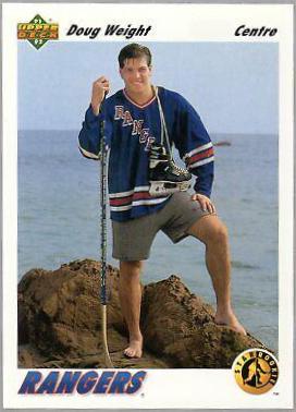 Doug Weight #444 1991 Upper Deck French Hockey