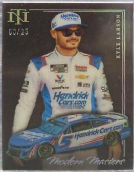 Kyle Larson #8 Racing Cards 2023 Panini National Treasures NASCAR