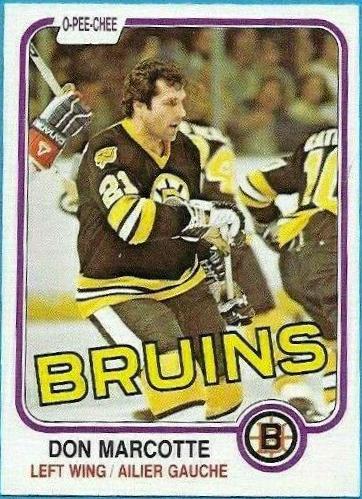 Don Marcotte #14 Hockey Cards 1981 O-Pee-Chee