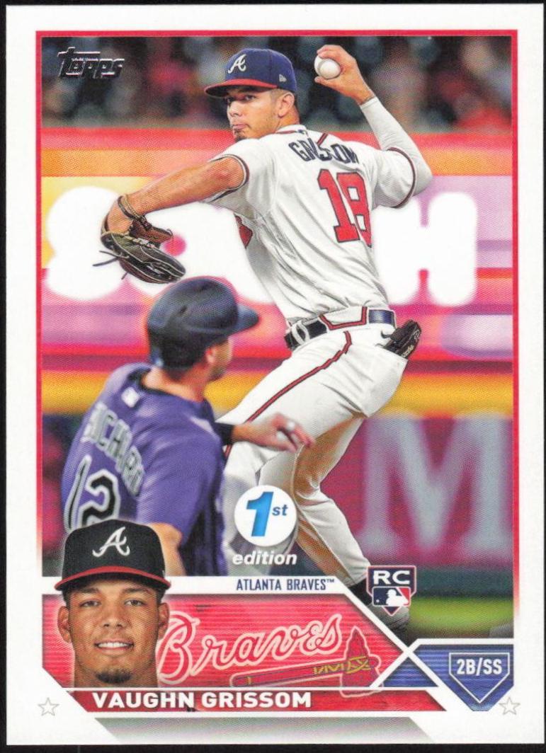 Vaughn Grissom #275 Baseball Cards 2023 Topps