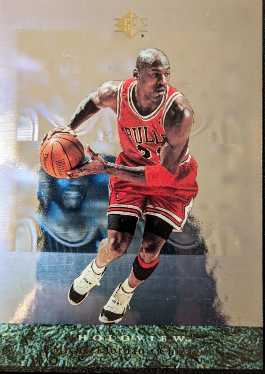 Michael Jordan #5 Basketball Cards 1995 SP Premium Collection Holoview