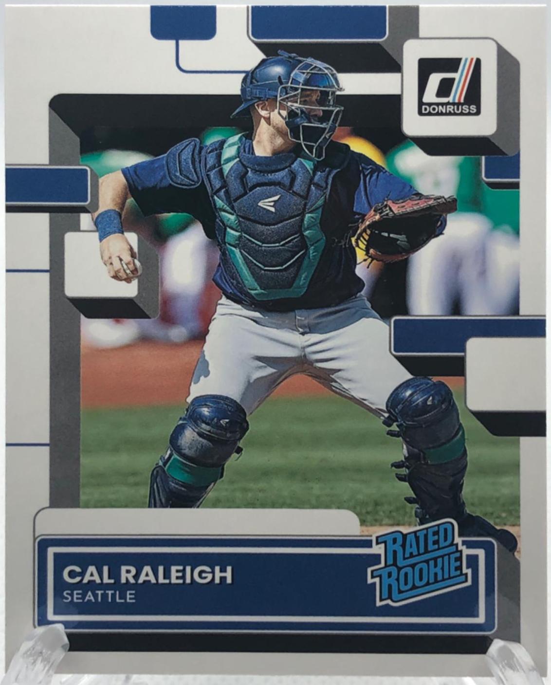 Cal Raleigh #39 Baseball Cards 2022 Panini Donruss