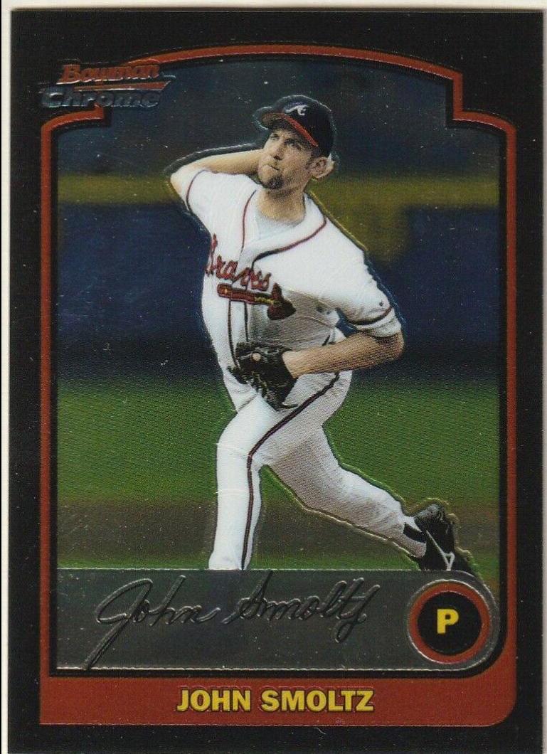 John Smoltz #30 Baseball Cards 2003 Bowman Chrome