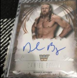 Daniel Bryan #UA-DB Wrestling Cards 2016 Topps WWE Undisputed Autographs