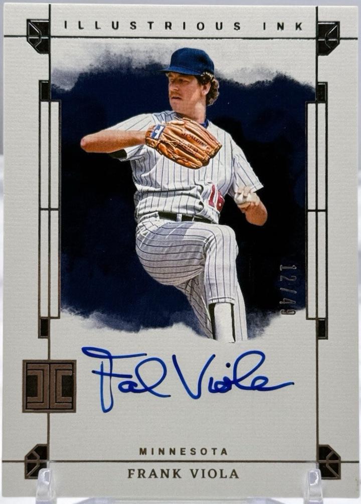 Frank Viola #II-FV Baseball Cards 2024 Panini Impeccable Illustrious Ink