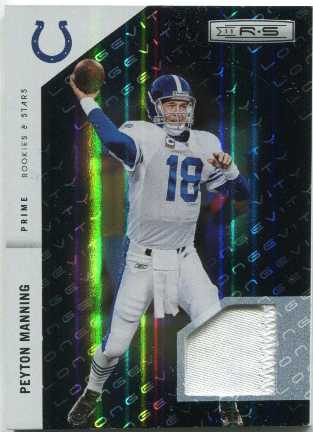 Peyton Manning #66 Football Cards 2011 Panini Rookies & Stars