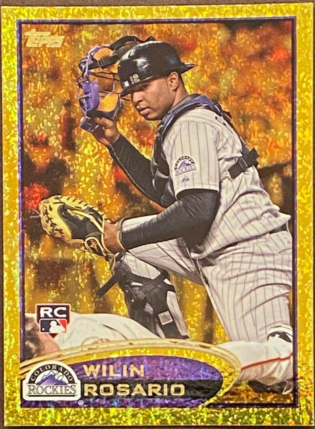 Wilin Rosario #184 Baseball Cards 2012 Topps