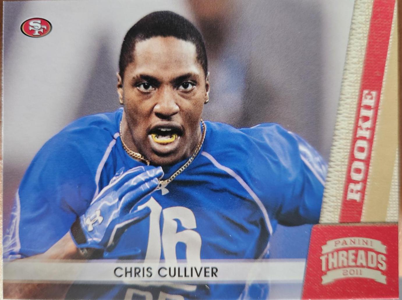 Chris Culliver #172 Football Cards 2011 Panini Threads