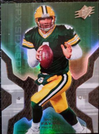 Brett Favre #37 Football Cards 2007 Spx