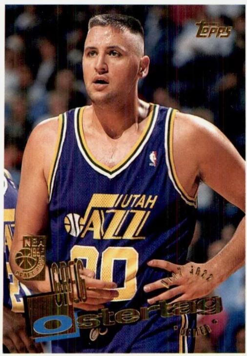 Greg Ostertag #207 Basketball Cards 1995 Topps