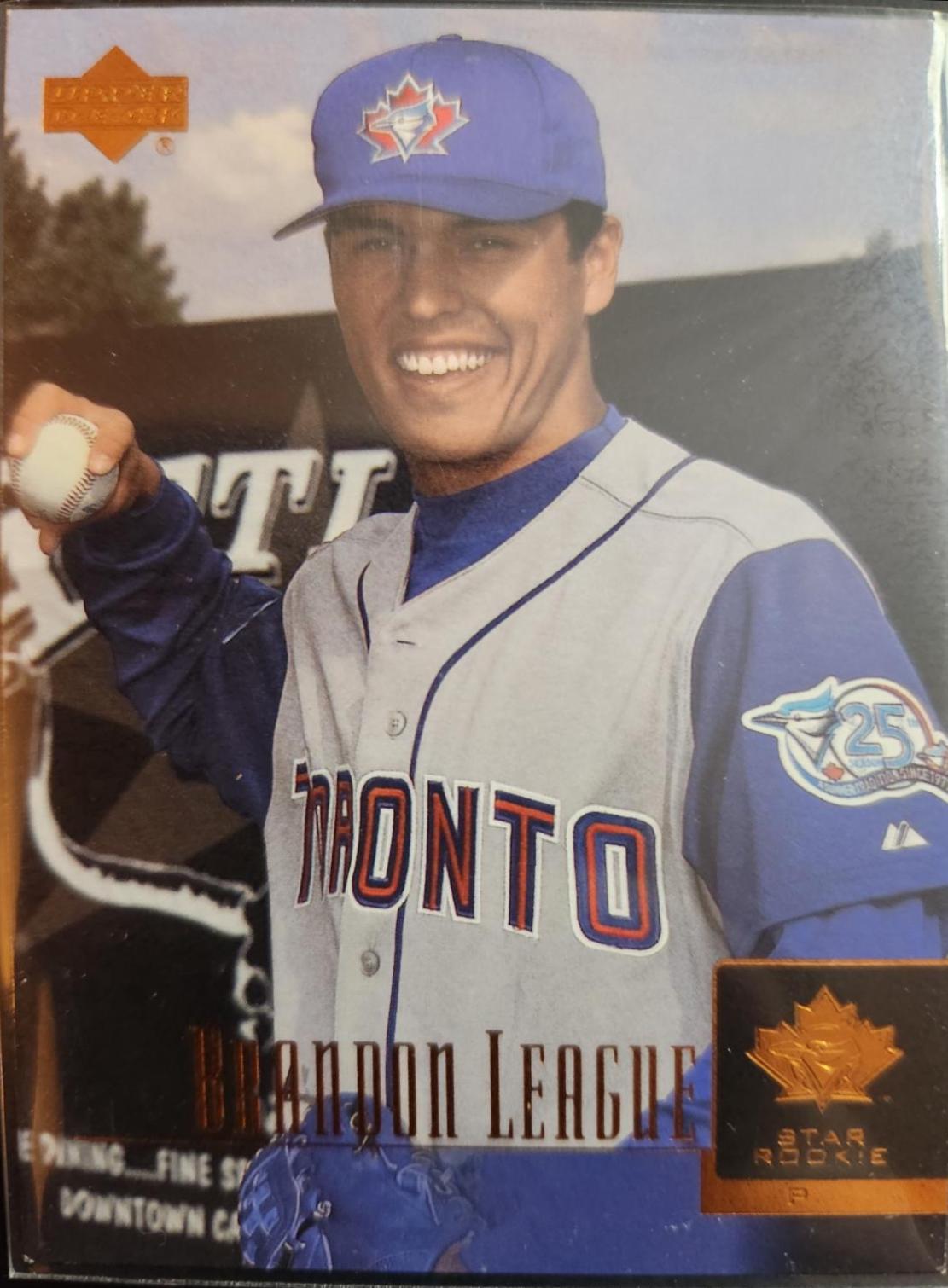Brandon League #12 Baseball Cards 2001 Upper Deck