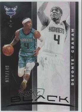 Devonte' Graham #7 Basketball Cards 2019 Panini Black