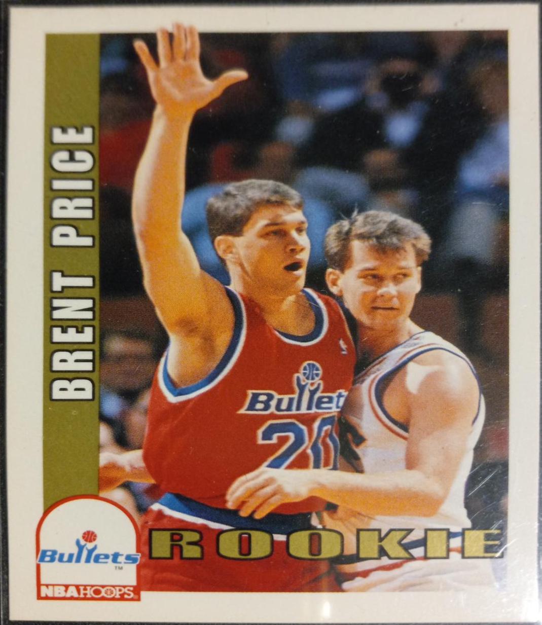 Brent Price #480 Basketball Cards 1992 Hoops