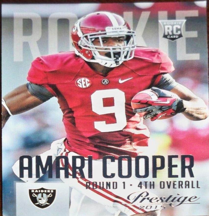 Amari Cooper #202 Football Cards 2015 Panini Prestige