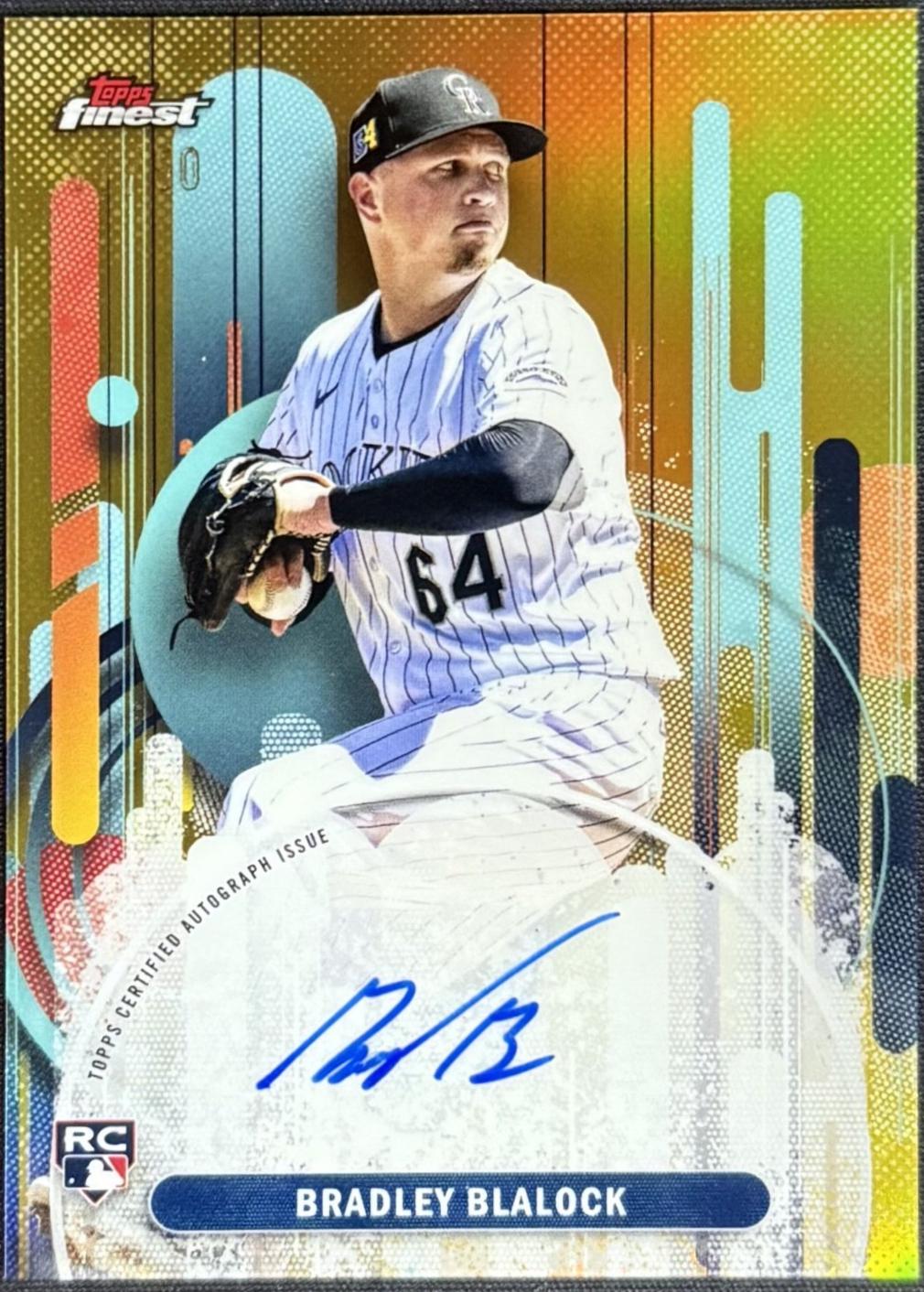 Bradley Blalock [Gold Refractor] #FA-BB