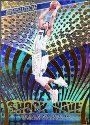 Dennis Smith Jr. #12 Basketball Cards 2018 Panini Revolution Shock Wave