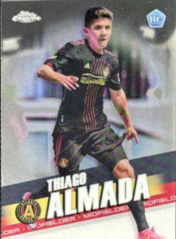 Thiago Almada #134 Soccer Cards 2022 Topps Chrome MLS