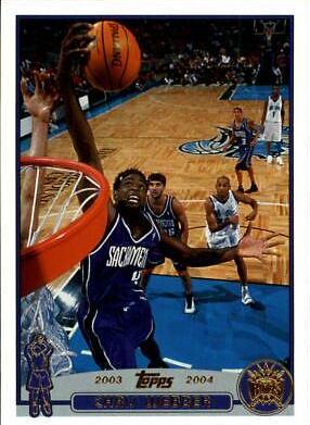 Chris Webber #4 Basketball Cards 2003 Topps