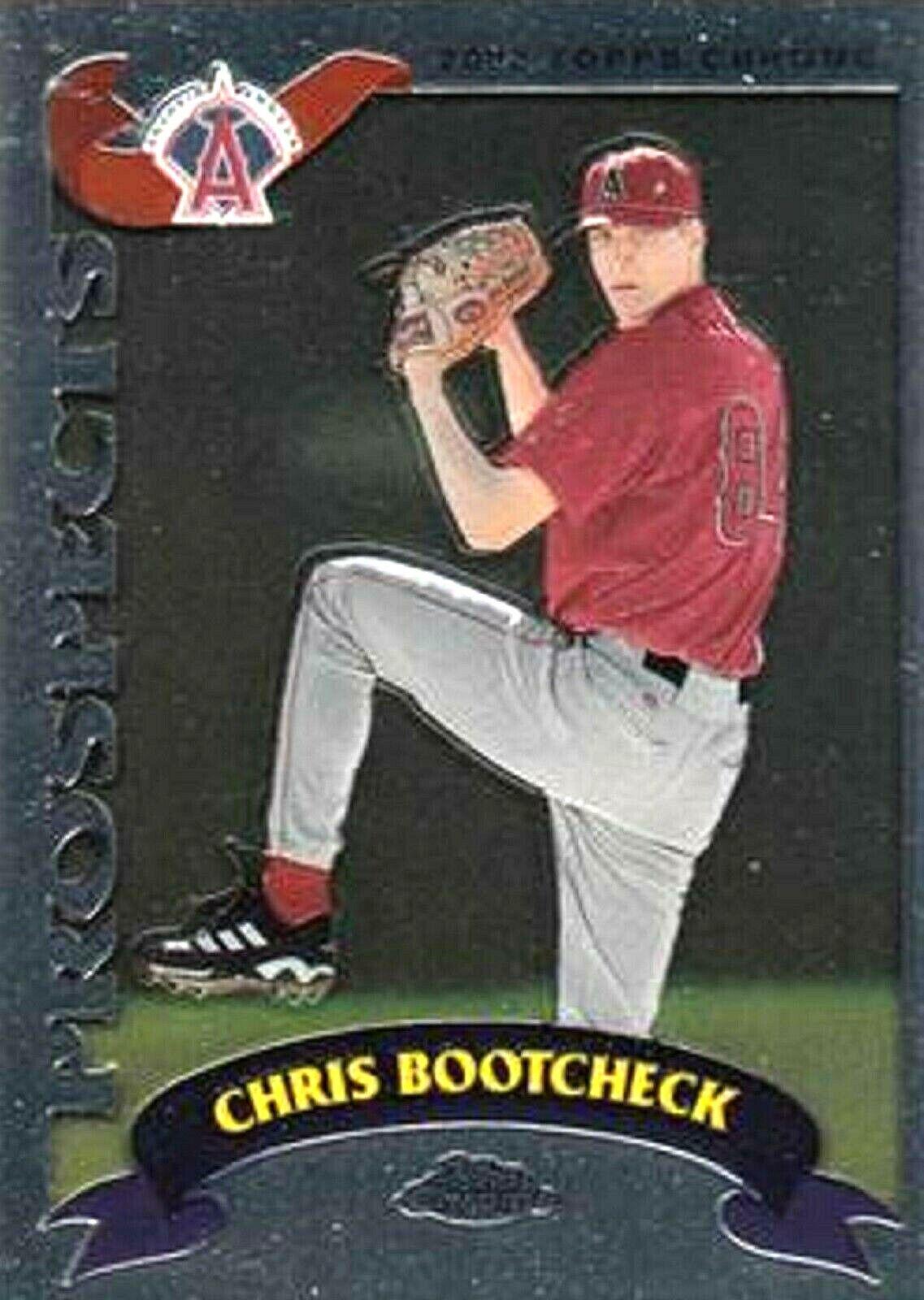 Chris Bootcheck #T119 Baseball Cards 2002 Topps Chrome Traded