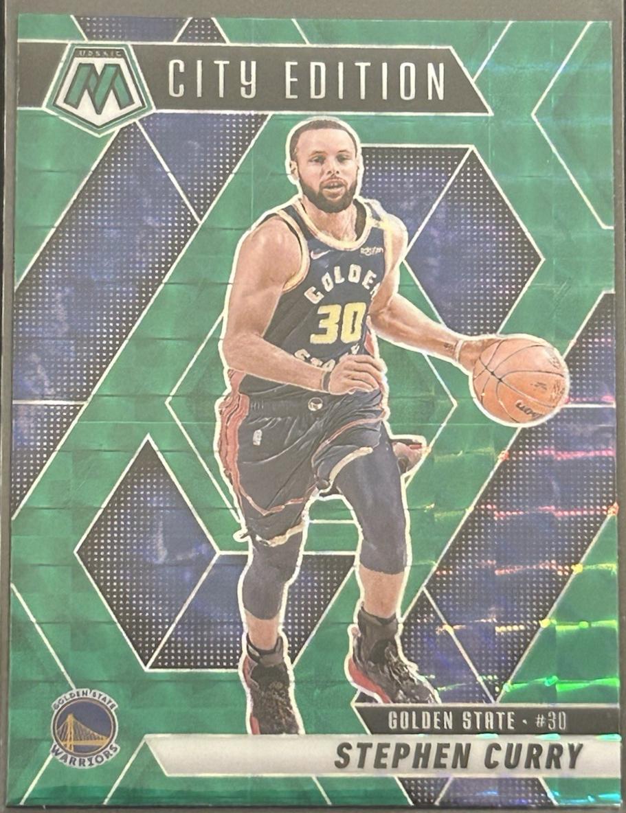 Stephen Curry [Green] #272 Prices | 2024 Panini Mosaic