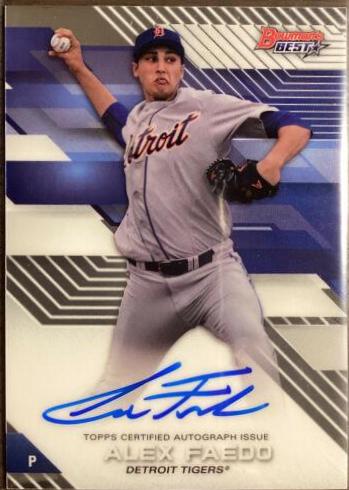 Alex Faedo #B17-AF Baseball Cards 2017 Bowman's Best of Autograph