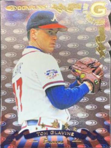 Tom Glavine #5 Baseball Cards 1998 Donruss