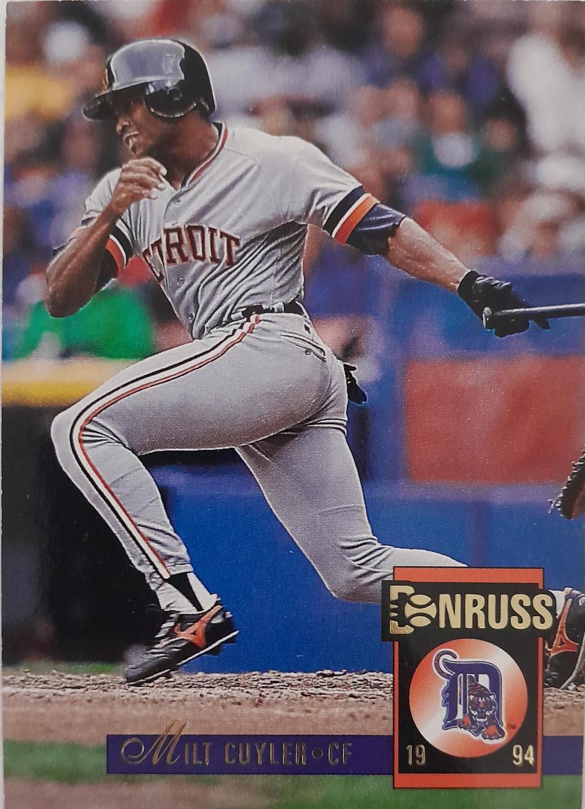 Milt Cuyler #475 Baseball Cards 1994 Donruss