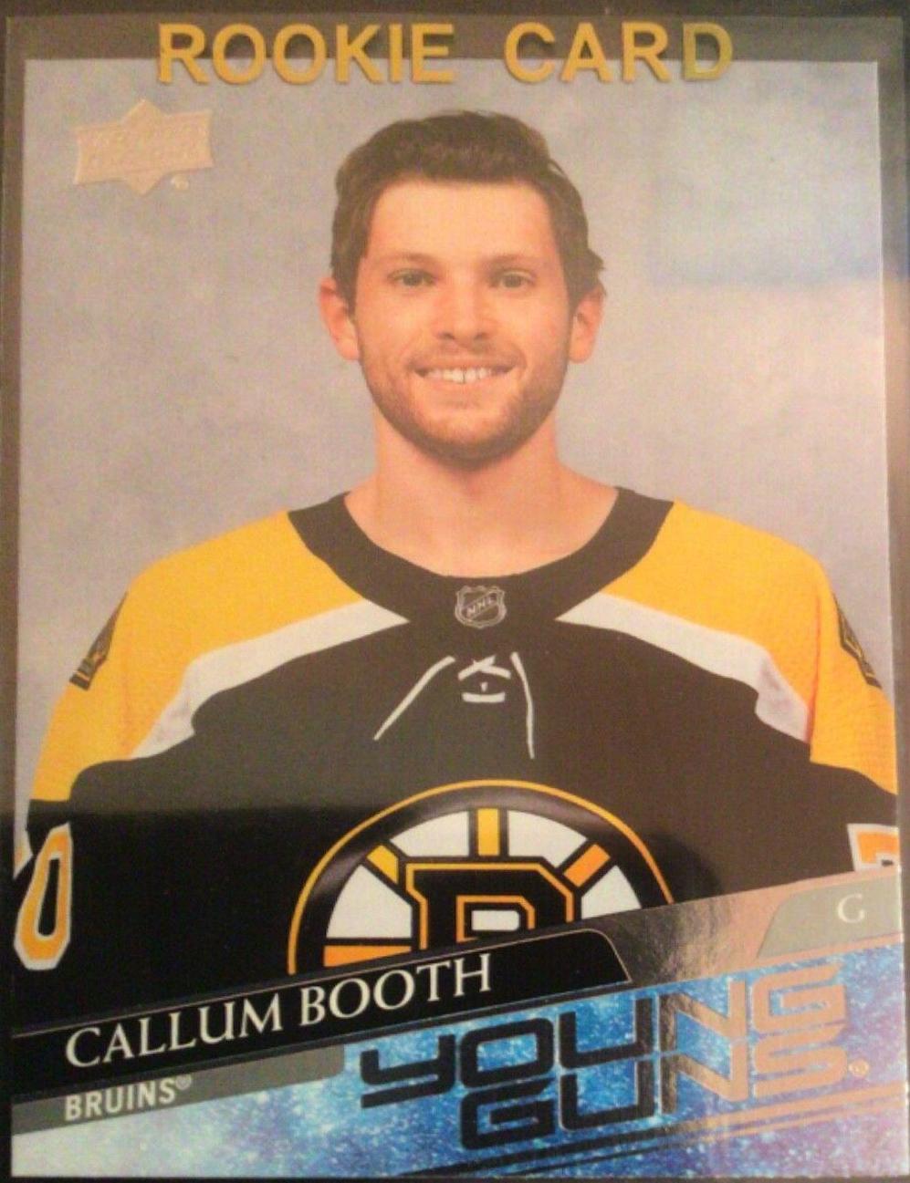 Callum Booth #704 2020 Upper Deck Hockey