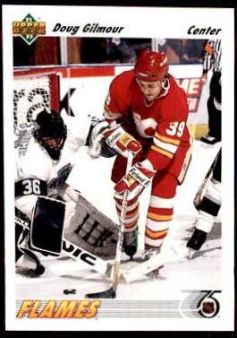 Doug Gilmour #188 Hockey Cards 1991 Upper Deck