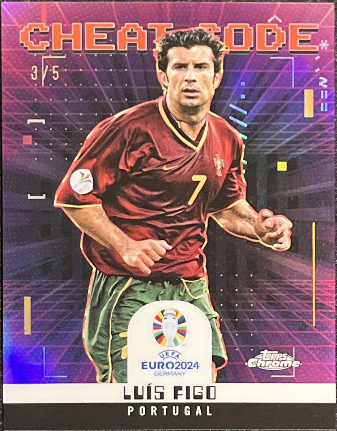Luis Figo [Red Refractor] #CC-8